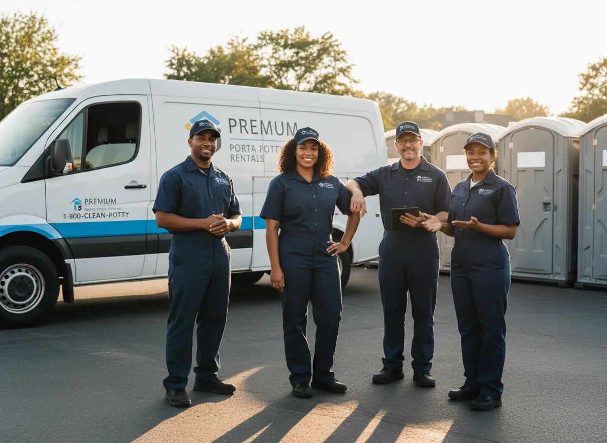 VIP Portable Toilets company in New Washington, OH